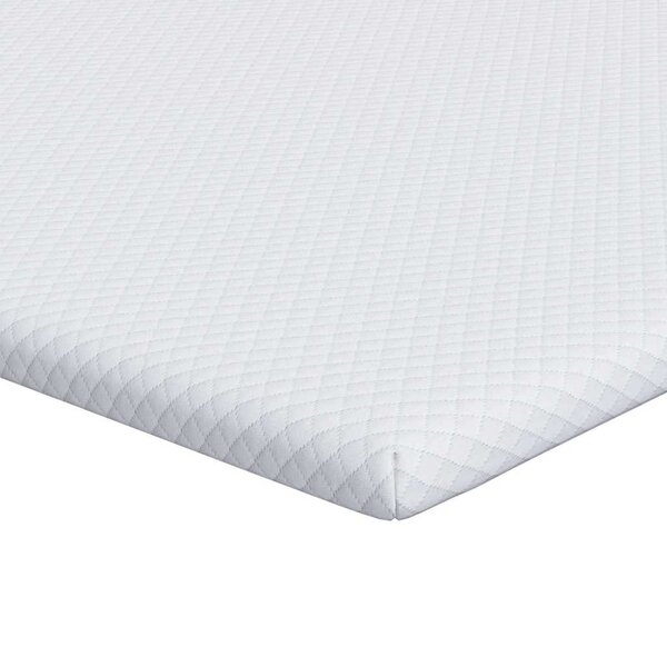 vidaXL Surmatelas en mousse à mémoire 120 x 200 cm Thick Doux Blanc
