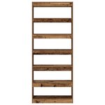 vidaXL Bibliothèque Bois ancien 80 x 30 x 198 cm Bois d'ingénierie
