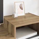 vidaXL Meuble TV Chêne artisanal 160 x 35 x 55 cm Bois d'ingénierie