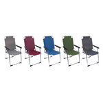 Bo-Camp Chaise de camping pliable Copa Rio Classic Rubis