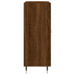 vidaXL Buffet chêne marron 69 5x34x90 cm bois d'ingénierie