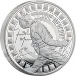 Pièce de monnaie en Argent 10 Pounds g 155.5 (5 oz) Millésime 2025 Legends of Music FREDDIE MERCURY