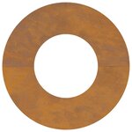 vidaXL adapté pour anneau d'arbre plat Marron Ø30 / 60 cm