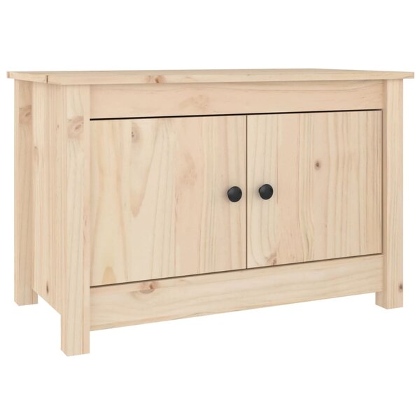 vidaXL Armoire à chaussures 70x38x45 5 cm Bois de pin massif