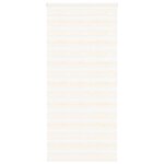 vidaXL Store zèbre beige marbré largeur du tissu 110 9 cm polyester