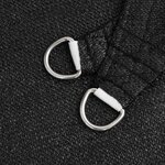 vidaXL Voile d'ombrage 160 g/m² trapèze noir 4/5x4 m PEHD