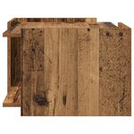vidaXL Table basse Bois ancien 50 5 x 50 x 33 cm Bois d'ingénierie