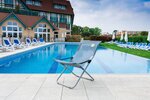 Fauteuil relax de jardin 3 positions pliable - O'Sun - Gris - Dimensions : 94 x 62 x 102 cm