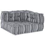vidaXL Coussin 4 Pièces Gris clair 70 x 70 x 54 cm Polyester