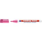 Marqueur Permanent 400 Rose Pointe Fine 1 mm x 5 EDDING