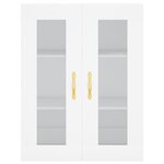 vidaXL Armoire murale blanc 69 5x34x90 cm