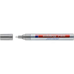 Marqueur Peinture 750 argent 2-4 mm EDDING