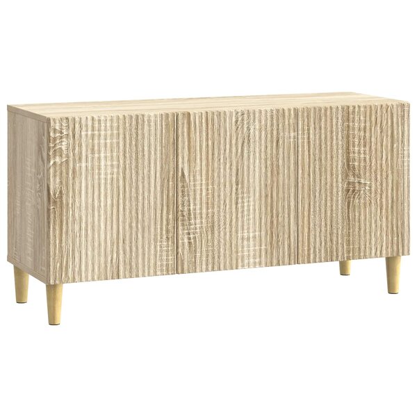vidaXL Meuble TV 99 x 34 5 x 50 cm Chêne Sonoma Bois d'ingénierie