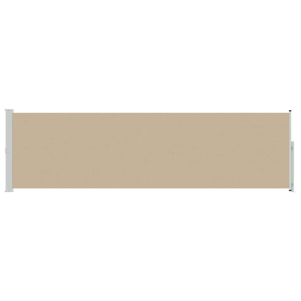 vidaXL Store latéral rétractable 140 x 500 cm Polyester Rectangulaire