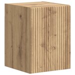 vidaXL Ensemble meuble TV 4 Pièces Chêne artisanal Bois d'ingénierie