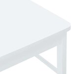 vidaXL Chaises à manger 2 Pièces blanc bois massif caoutchouc