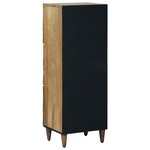 vidaXL Buffet Haut Marron 40 x 33 5 x 110 cm Bois de mangue massif