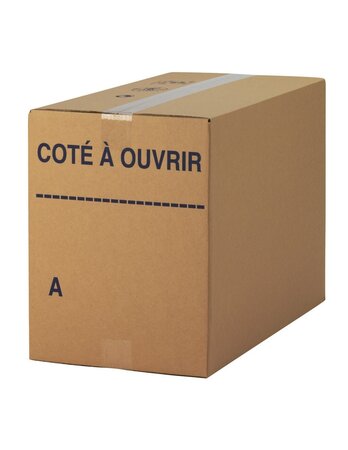 (lot  25 caisses) caisse picking type redoute® en simple cannelure 600 x 300 x 200 mm