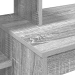 vidaXL Bureau Gris Sonoma 100 x 40 x 90 cm Bois d'ingénierie