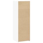 vidaXL Buffet blanc 40x41x124 cm bois d'ingénierie