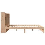 vidaXL Lit bibliothèque sans matelas 180x200 cm bois massif de pin