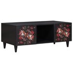 vidaXL Table basse Multicolore 100 x 54 x 40 cm Bois de mangue massif