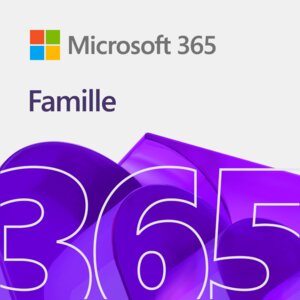 Microsoft 365 Famille - 6 utilisateurs - Abonnement 1 an