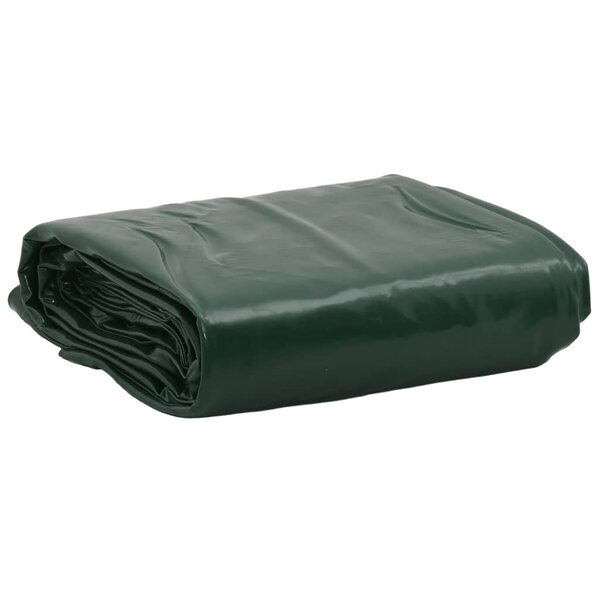 vidaXL Bâche vert 1 5x2 5 m 650 g/m²