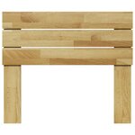 vidaXL Tête de lit 100 cm bois massif de chêne