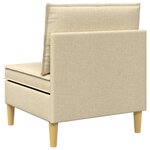 vidaXL Sofa avec rangement Tissu