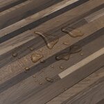 vidaXL Dalles de plancher PVC autoadhésif 5 21 m² 2 mm marron rayé