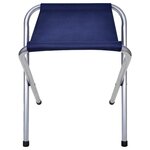 vidaXL Jeu de table pliable de camping et 6 tabourets 180x60 cm