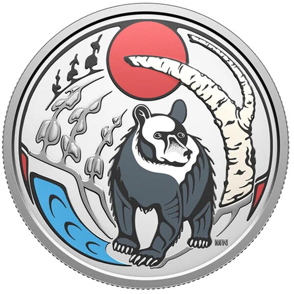 Monnaie BEAR Clan Animals Argent 15$ Canada 2026 (PRÉCOMMANDE)