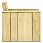 Salon de jardin meuble d'extérieur ensemble de mobilier 3 pièces bois massif de pin imprégné 02_0016045
