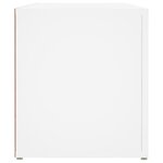 vidaXL Meuble TV Blanc 100x31 5x35 cm Bois d'ingénierie