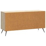 vidaXL Meuble TV Chêne Sonoma 99 x 34 5 x 50 cm Bois d'ingénierie