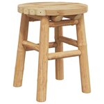 vidaXL Tabouret Bambou naturel 30 x 30 x 36 cm Bambou