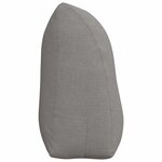 vidaXL Coussin de Dos Taupe 100 x 24 x 50 cm tissu