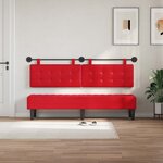 vidaXL Tête de lit suspendue Simili cuir