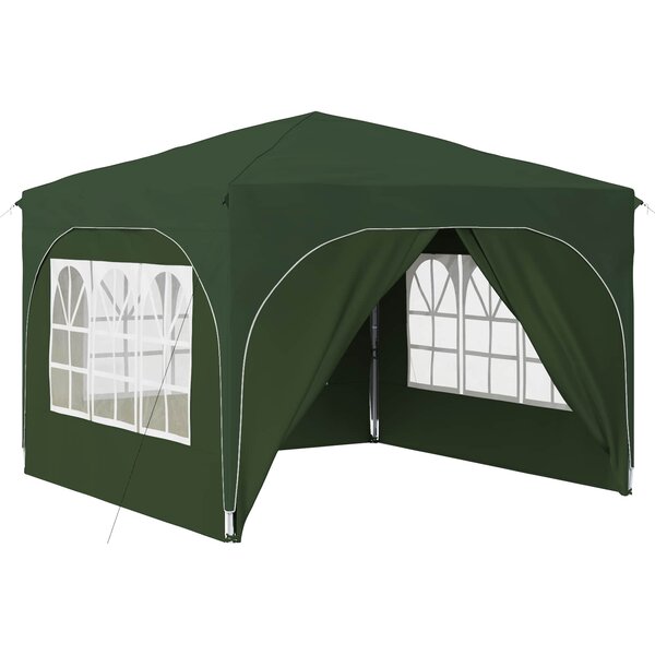 vidaXL Tente de fête pop-up 290 x 290 x 245 cm Vert