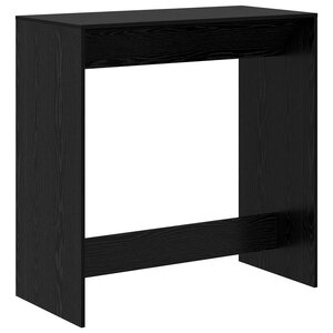vidaXL Table de bar Chêne noir 102 x 50 x 103 5 cm Bois d'ingénierie