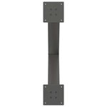 vidaXL Table à manger marron clair bois de chêne massif rectangulaire
