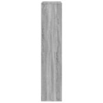 vidaXL Cloison de séparation sonoma gris bois d'ingénierie