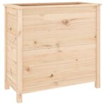 vidaXL Jardinière 82 5x40x78 cm bois de pin massif