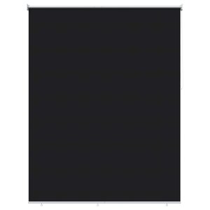 vidaXL Store roulant extérieur protection UV Noir 100 x 230 cm (L x H)