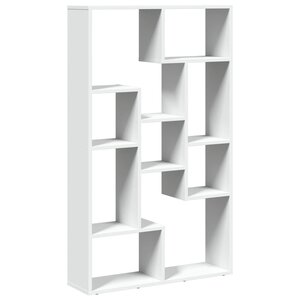vidaXL Bibliothèque blanc 72x20x120 cm bois d'ingénierie