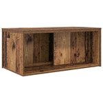 vidaXL Ensemble de tables basses 2 Pièces Bois ancien Bois d'ingénierie