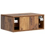 vidaXL Cabinet de chevet Bois ancien 49 x 34 5 x 20 cm