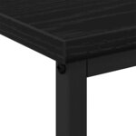 vidaXL Cabinet de chevet Chêne noir 41 x 31 x 80 cm Bois d'ingénierie