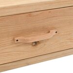 vidaXL Meuble TV 110x33x35 cm Bois de sapin massif